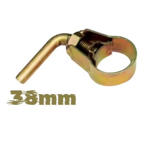 Klem Pipa Sawit Galah Kuning 38mm 38 MM Perkuat Sambungan Pipa Alat Panen Sawit Cekak Klem Pipa Alum