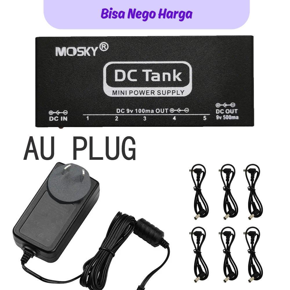 KKC Mosky DC-Tank Mini Pedal Power Supply Guitar Effects Pedal 6 Isolated Output Power Short Circuit