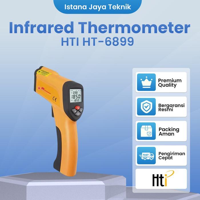 HTI HT-6899 Non Contact Infrared Thermometer Industrial -50 ~2200 Celsius Degree Range High Temperat