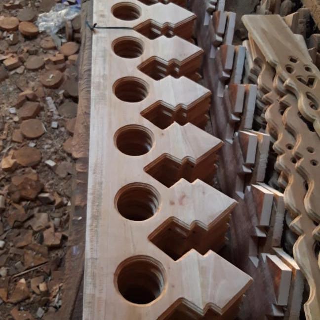 Lisplang Kayu Mahoni Betawi