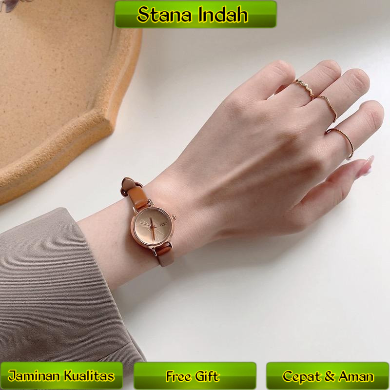 Jam Tangan Wanita Barsh Analog Ulzzang Korea Jam tangan Wanita Vintage