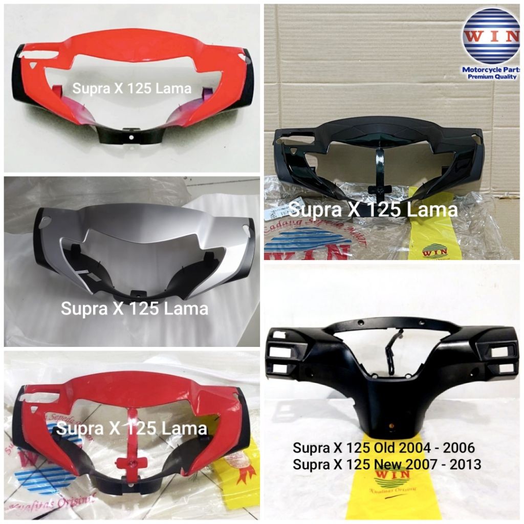 Batok Depan & Belakang Honda SUPRA X 125 LAMA 2004 - 2006 Merk WIN