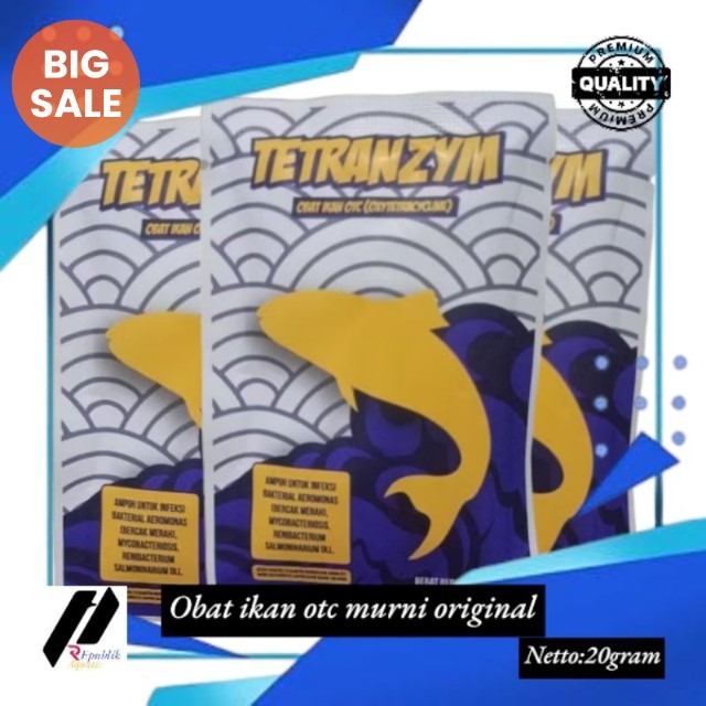 Obat ikan otc murni original / Oxytetracycline /obat ikan otc / obat ikan Oxytetracycline / obat ika