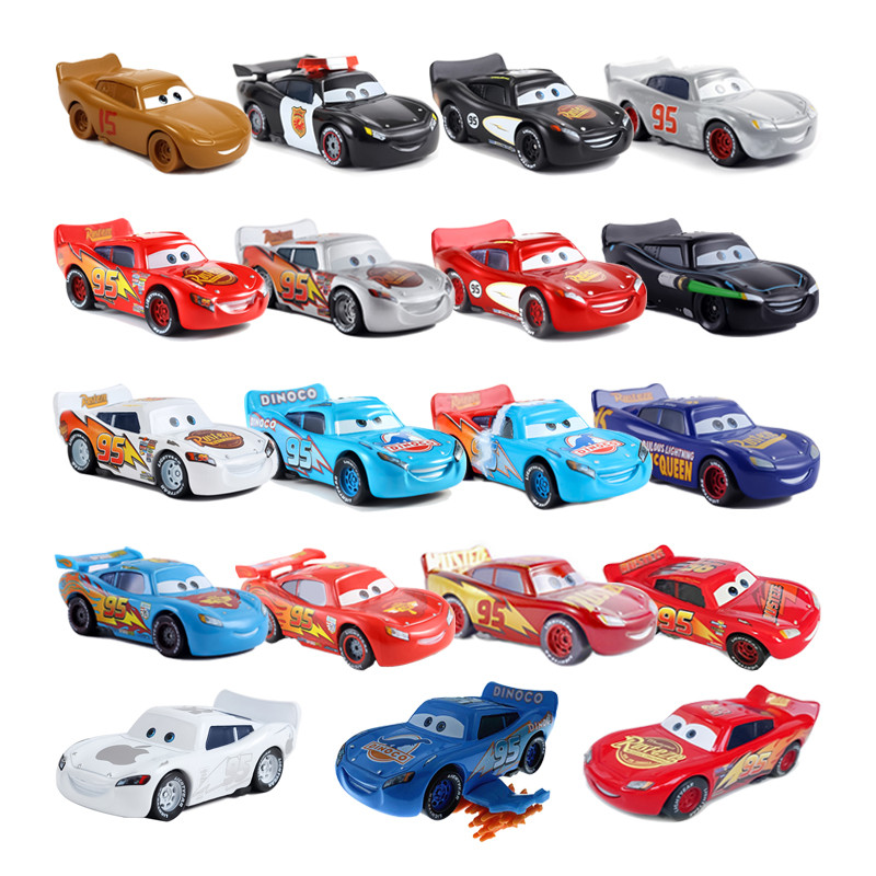 sney Cars Pixar Cars 3 Cars 2 Toys Lightning Mcqueen Mack Collection 1:55 ecast Model Cars Toys Chil
