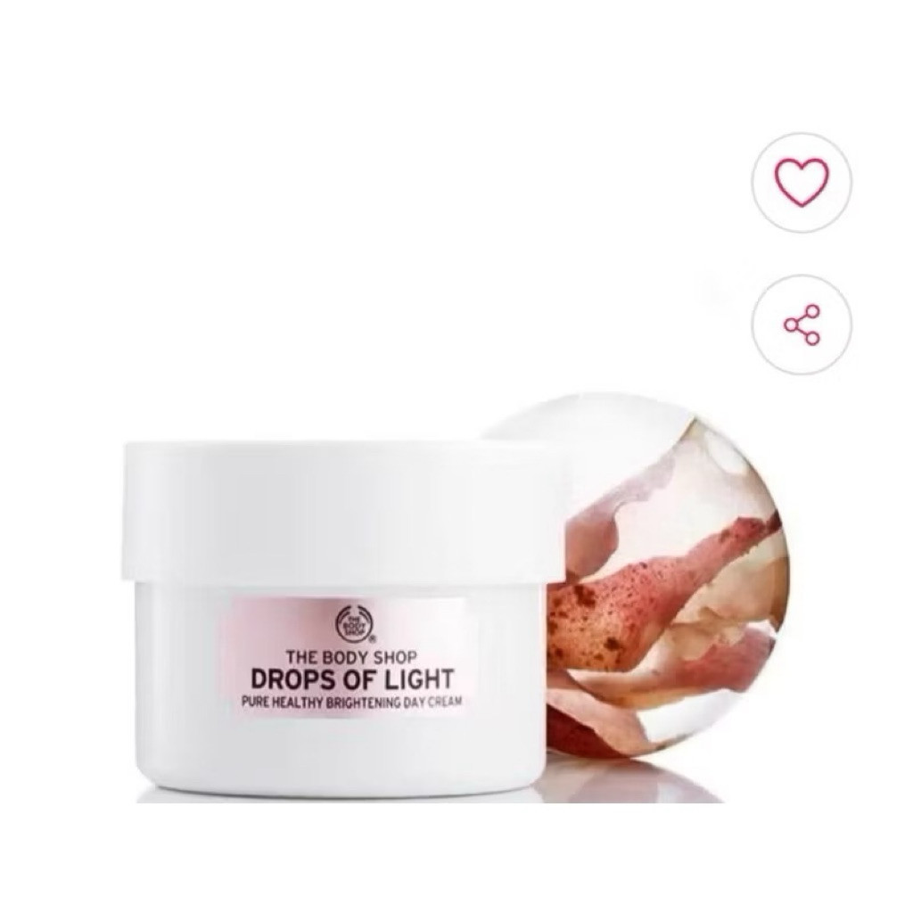 THE BODY SHOP DROPS OF LIGHT CREAM