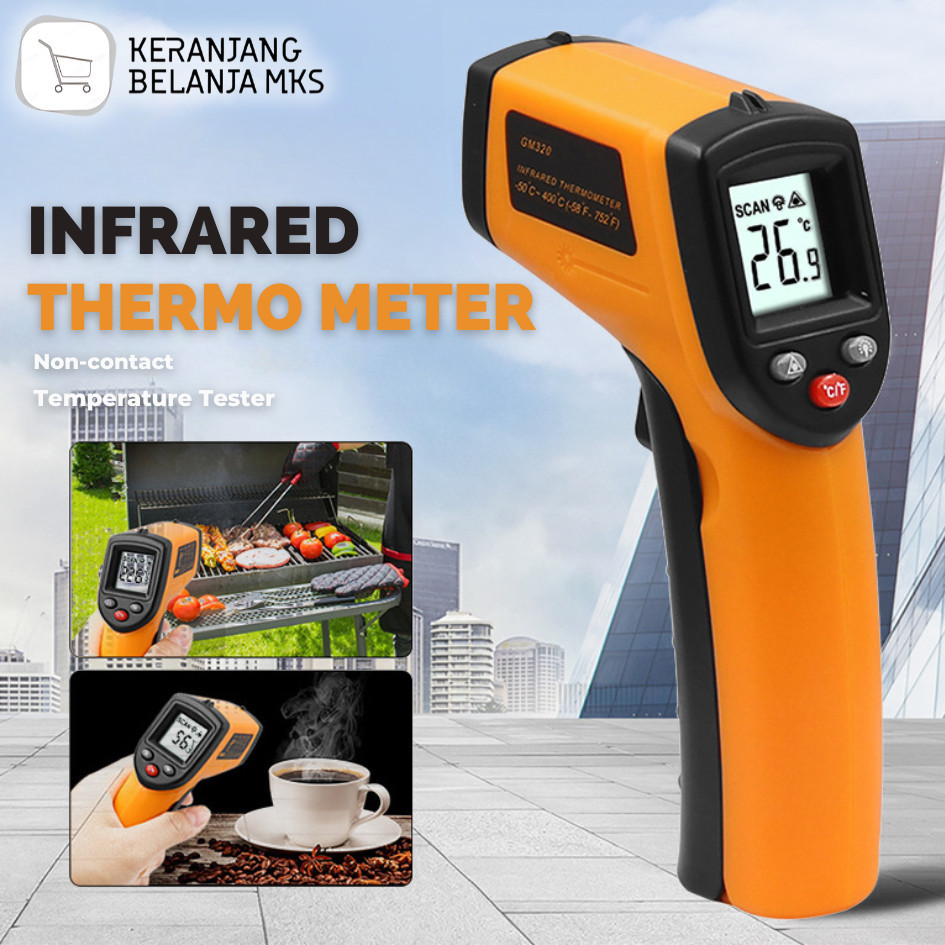 Thermogun Thermometer Industrial Laser Infrared NonContact - GM320 (CX6000 Series)