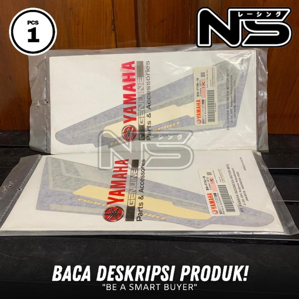 ( SATUAN) STRIPING COVER AKI RX KING 2004 BIRU ORIGINAL