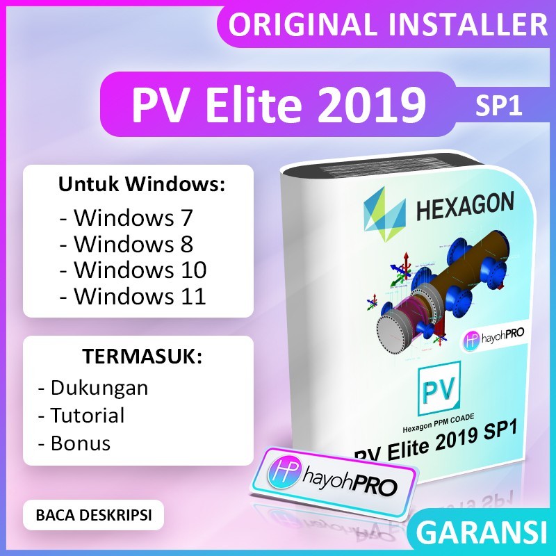 PV Elite 2019 SP1 2018 SP2 2017 SP1 2016 SP1 2015 SP2 2014 SP2 Hexagon PPM COADE & Intergraph