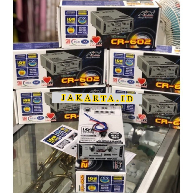 Ampli walet Caberawit kiya CR 602 Anti Petir / Amplifier Walet kiya CR602