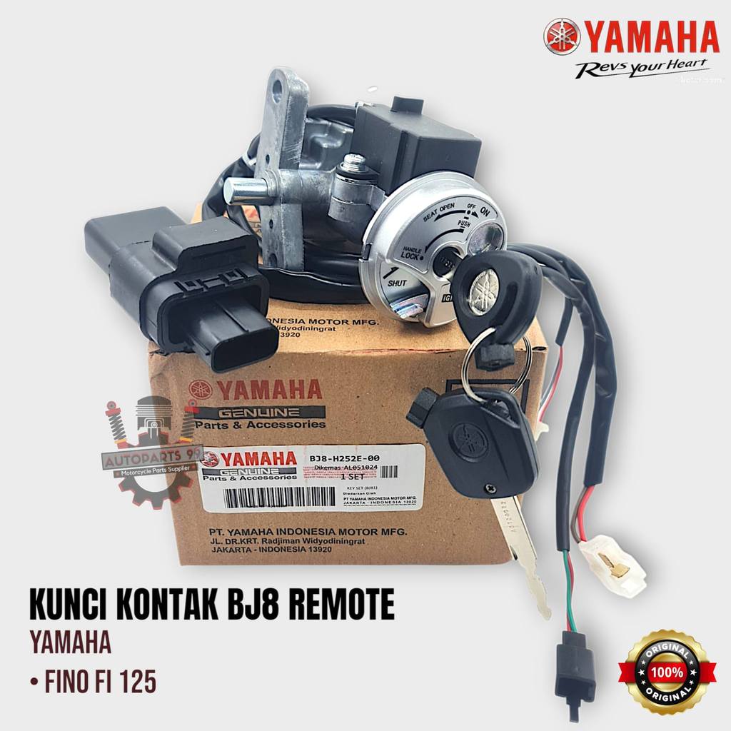 Kunci Kontak Yamaha Fino FI 125 Original Key Set Yamaha Fino FI 125 Kunci Kontak BJ8 Remote