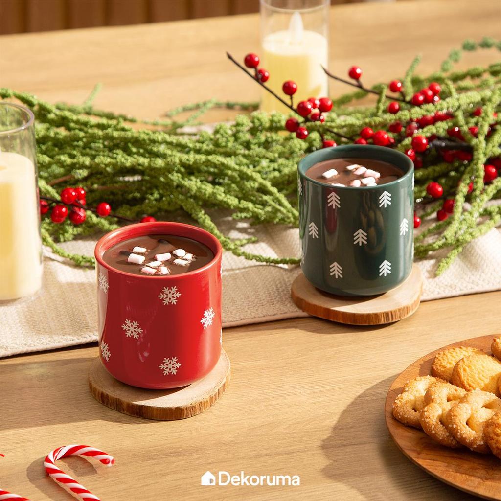 Dekoruma KURISU Ocha Mug / Mug Teh / Gelas Teh Panas Set of 2