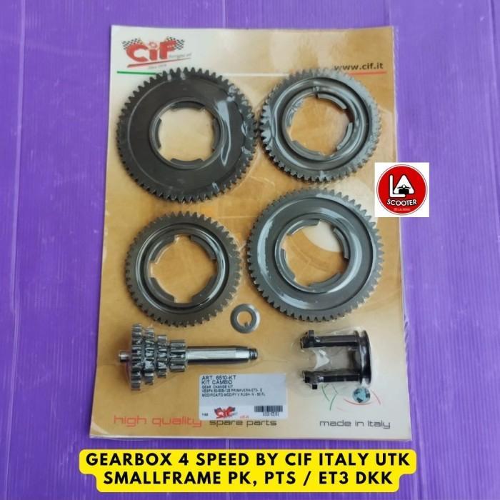 Gearbox 4 speed by CIF italy utk smallframe PK, PTS / et3 dkk