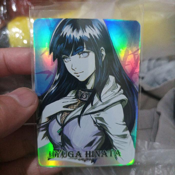 Kartu Hinata Hyuga Naruto Shippuden Hologram Laser | RARE TaO 