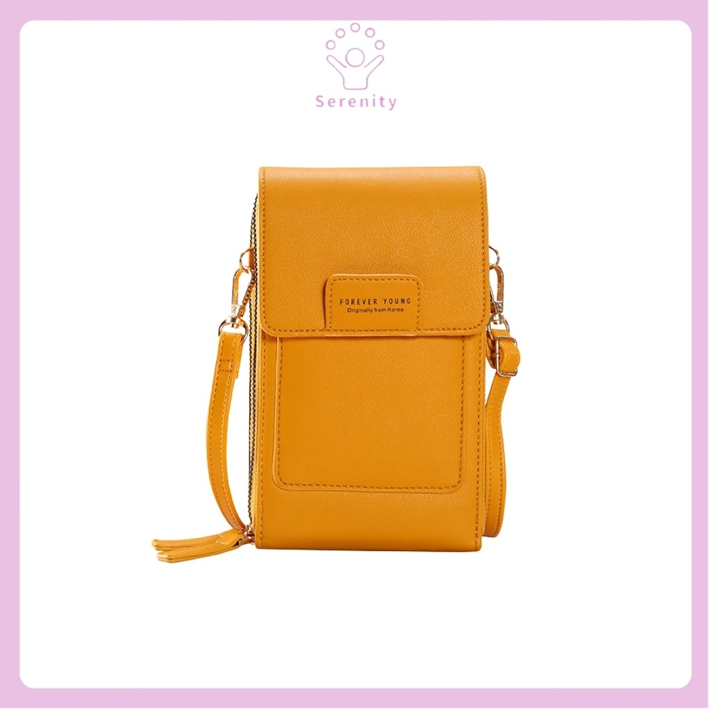 SERENITY (343) TAS SELEMPANG WANITA / DOMPET TOUCHSREEN FY / IMPORT / FOREVER YOUNG ORIGINAL