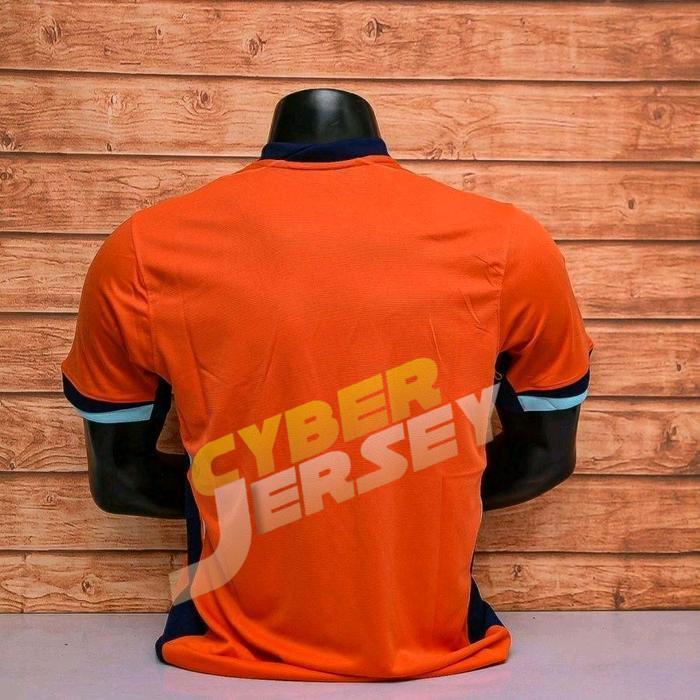 SETELAN JERSEY BOLA BELANDA HOME PIALA EROPA 2024 TOP QUALITY Sport Atasan Setelan Baju - JERSEY SEP
