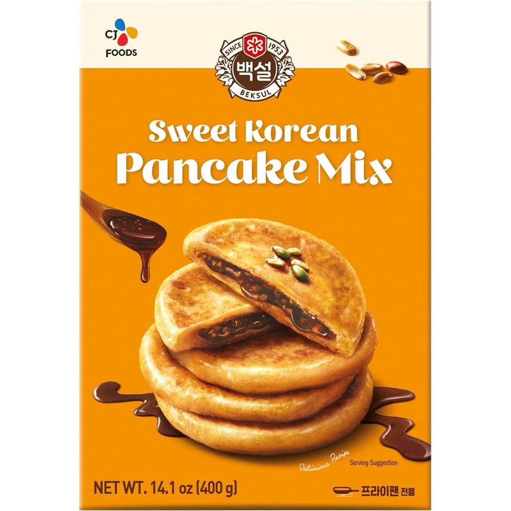 BEKSUL Hotteok Sweet Korean Pancake Mix -Sweet Korean Pancake Mix Hotteok 400gr
