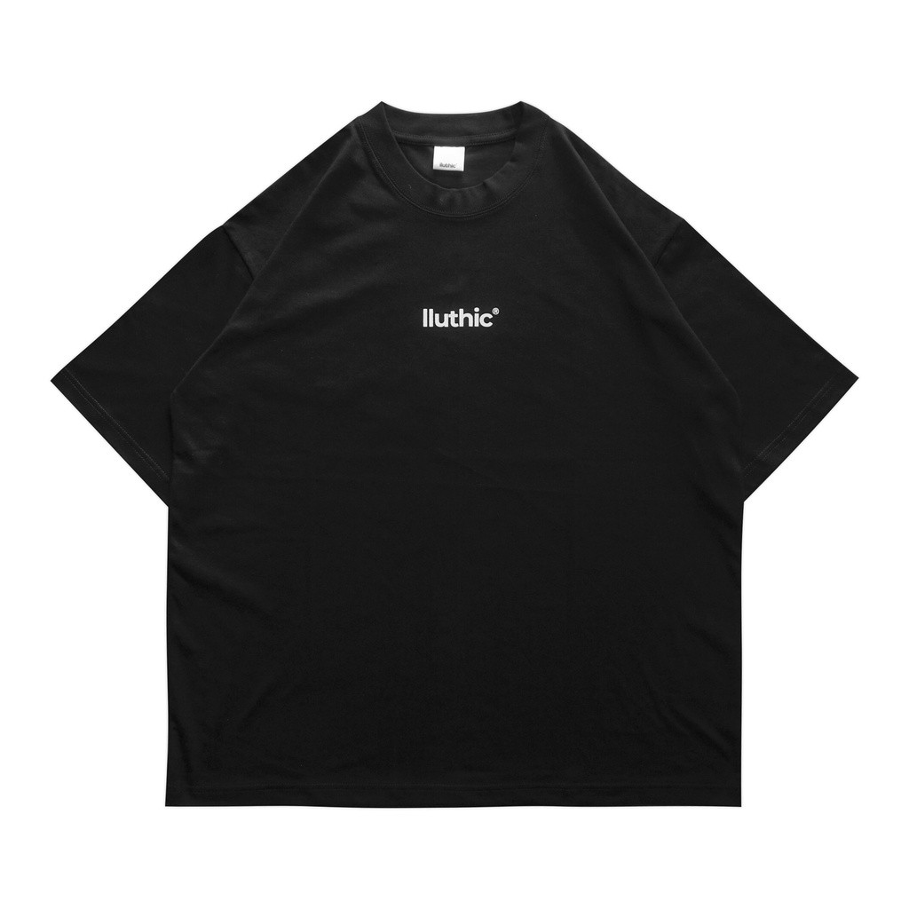 Iluthic - Oversized TShirt 'Tears' Black Lengan Pendek
