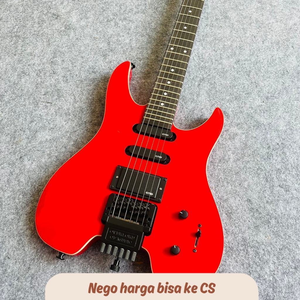 LL Wholesale STEINBERGER Red Headless Electric Guitar, Quality Assurance, Fast Shipping