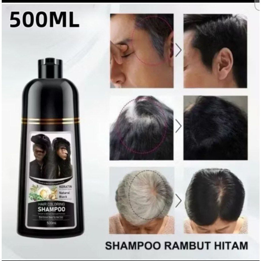 sin hair shampo .shampo pengitam uban no 1 di jepang original BPOM ORIGINAL | MC