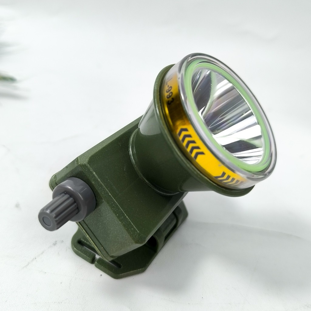 LARIS Sunpro SL-993 Senter Kepala Menyelam 160Watt On Off Diputar Tahan 50Jam Water Resistant Free K