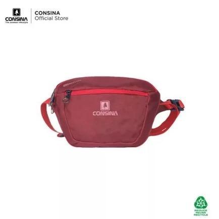 Tas selempang pinggang consina grimselsee | original | waistbag | slingbag | tas pinggang - wine(mer