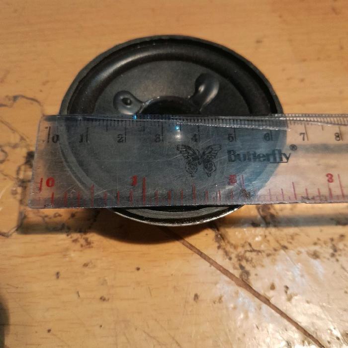 Speaker 2.5inch 2.5" 6.5cm 2.5 inch 8 ohm 1 watt ada bass untuk praktek siswa BEST