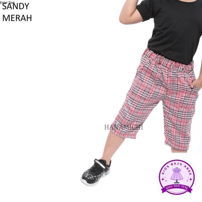 Kiminori SANDY Celana Anak Pendek - MERAH, S