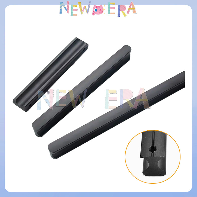 Handle lemari Handle Emas Hitam Gold Tarikan Laci Minimalis Panjang Modern Bulat Gagang