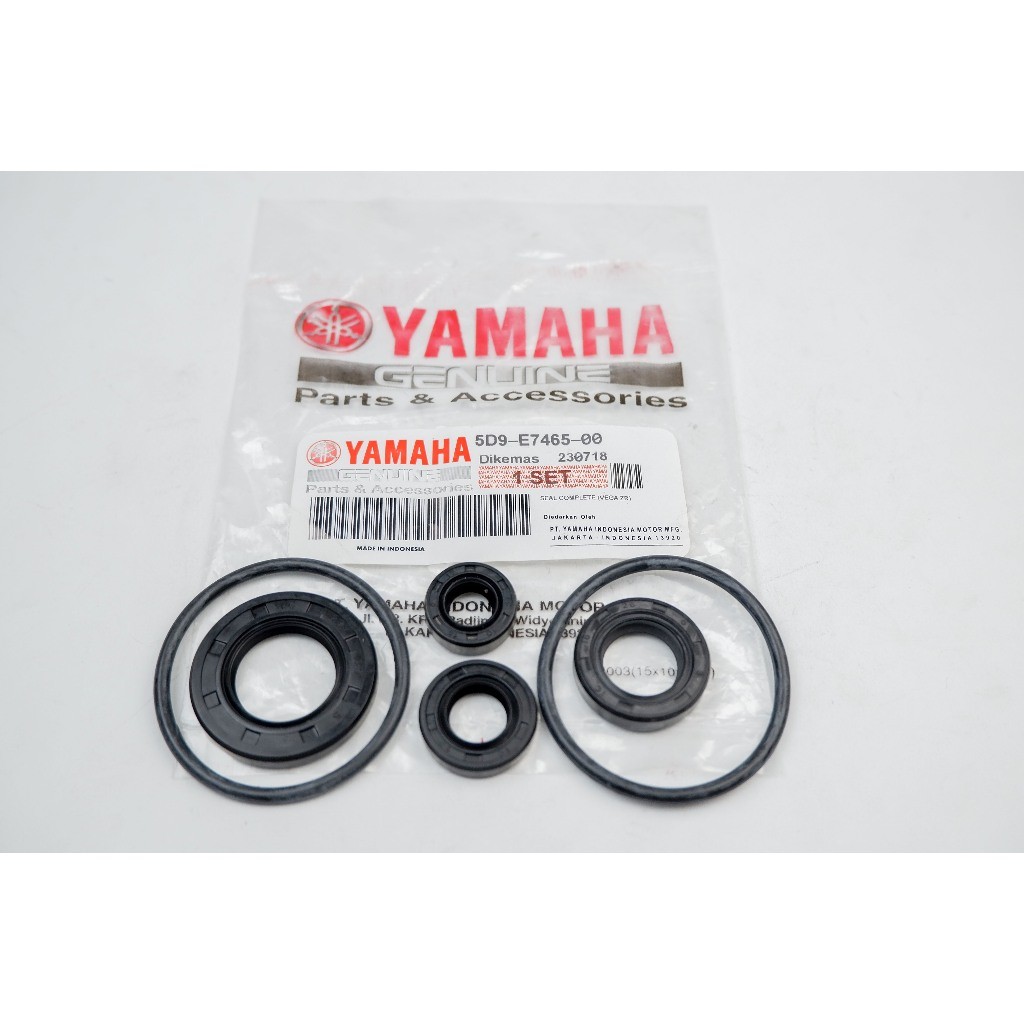 seal vega - Seal Komplit Yamaha Vega ZR 5D9 Global sparepart motor part