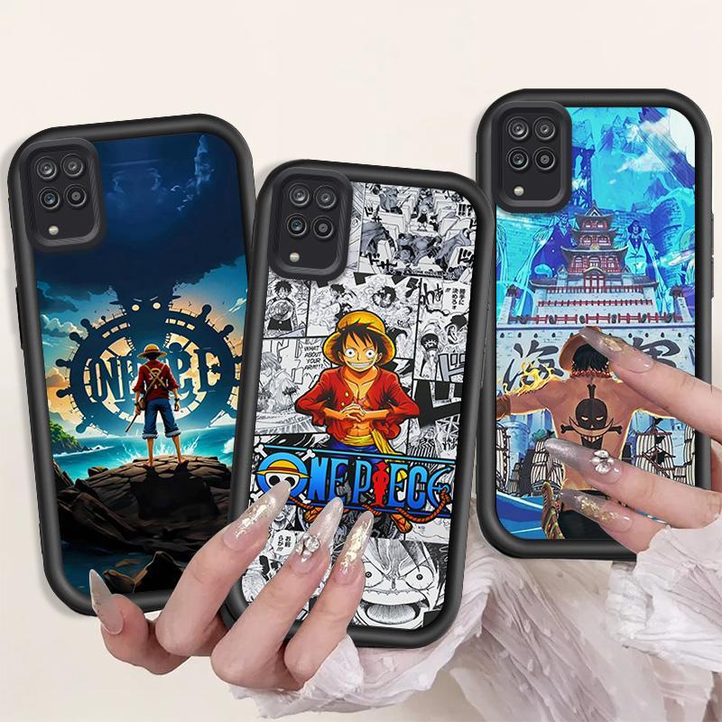 Casing For Samsung Galaxy A11 A12 M12 F12 A22 M22 M32 A32 A52 A52S 4G 5G Phone Case Anime One Piece 