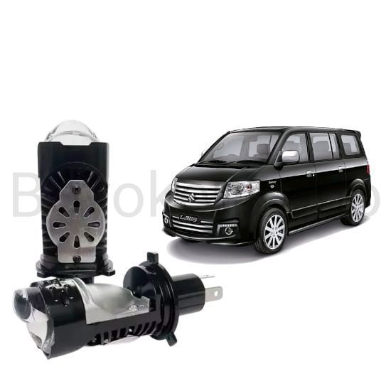2pcs Lampu Utama LED H4 BiLED Ultra BRIGHT kipas Mobil Suzuki APV Byk