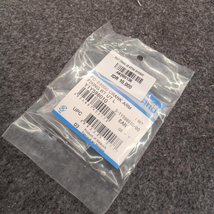 Baut crank bb kotak shimano FC-E6000 import