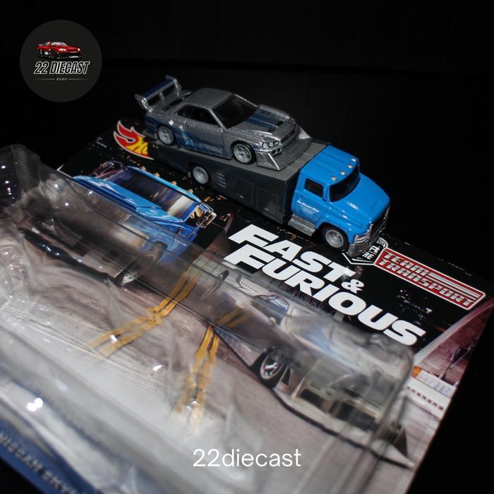 Hot wheels team transport r34 lbwk er34 lbwk liberty walk
