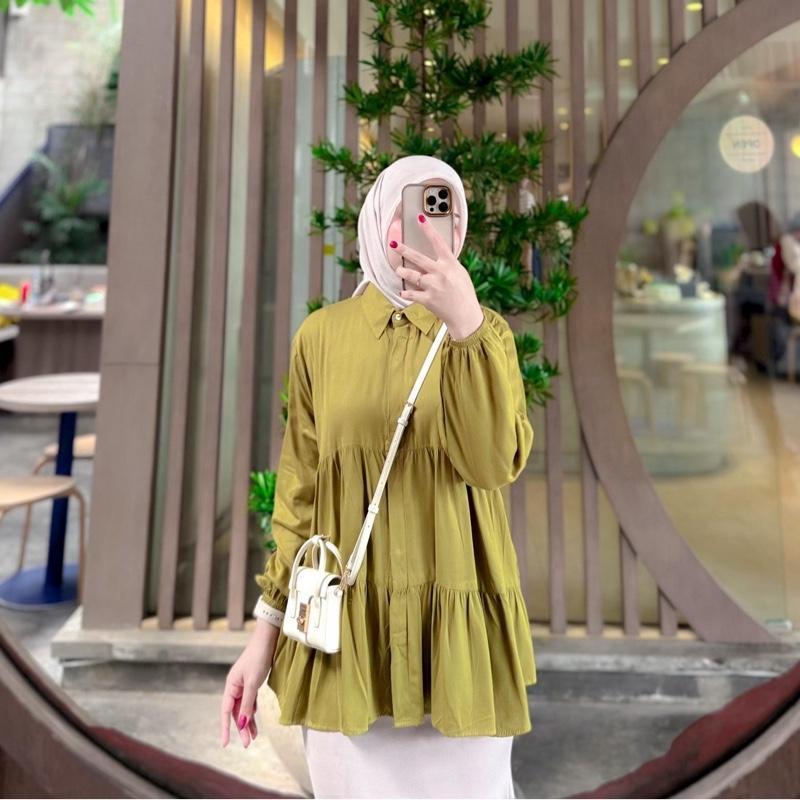 ARSYA BLOUSE RAYON TWILL POLOS