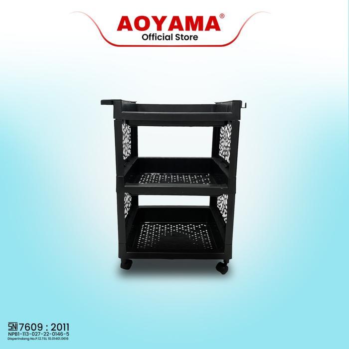 Livique Home COD RAK 3 SUSUN AOYAMA / RAK SERBAGUNA / RAK MURAH / RAK SEPATU / RAK SUSUN / RAK BAJU 