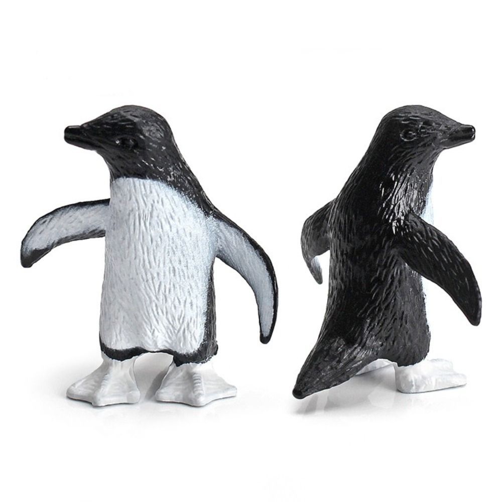 Simulation Pengu Models Animals Model South Pole Penguin Action Figures Miniature PVC Doll South Pol