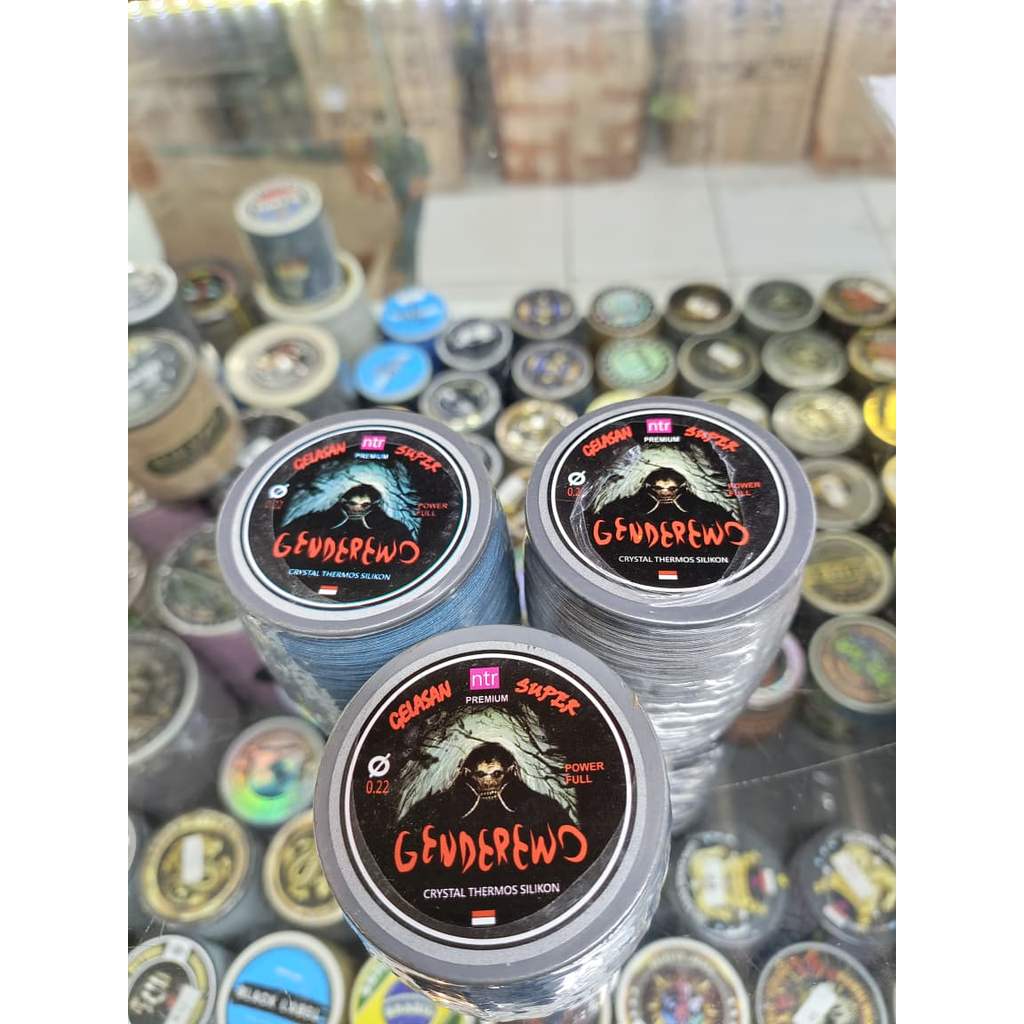 Gelasan Genderuwo NTR 022 - Benang Gelasan Layangan 2000yard - Gelasan Molor Aduan - Senar Molor Taj