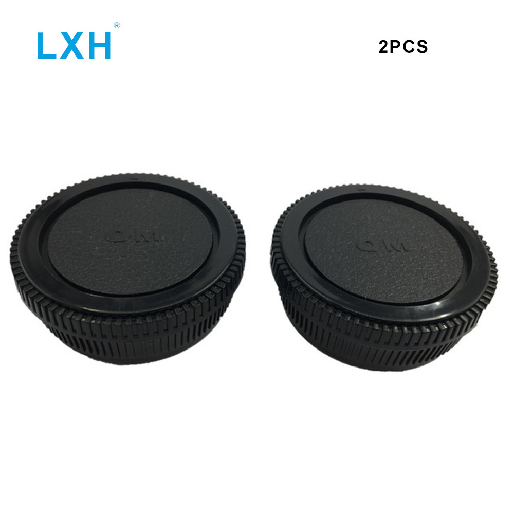LXH OM Camera Front Body Cap+Rear Lens Cap For Olympus OM Mount OM-1 OM-2 OM-3 OM-4 OM-10 OM-20 OM-3
