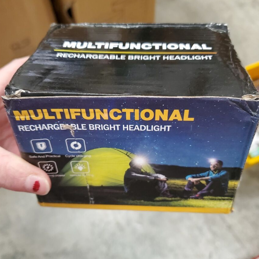 1000m High-beam Headlight Flashlight Headlamp rechargeabl waterproof Emergency Cycling Camping