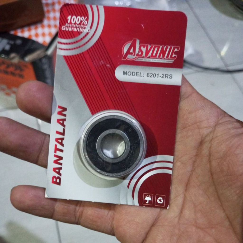 Bearing 6201 Laker Roda Depan Beat Vario Scoopy Supra X 125 - Bearing Depan Beat Vario