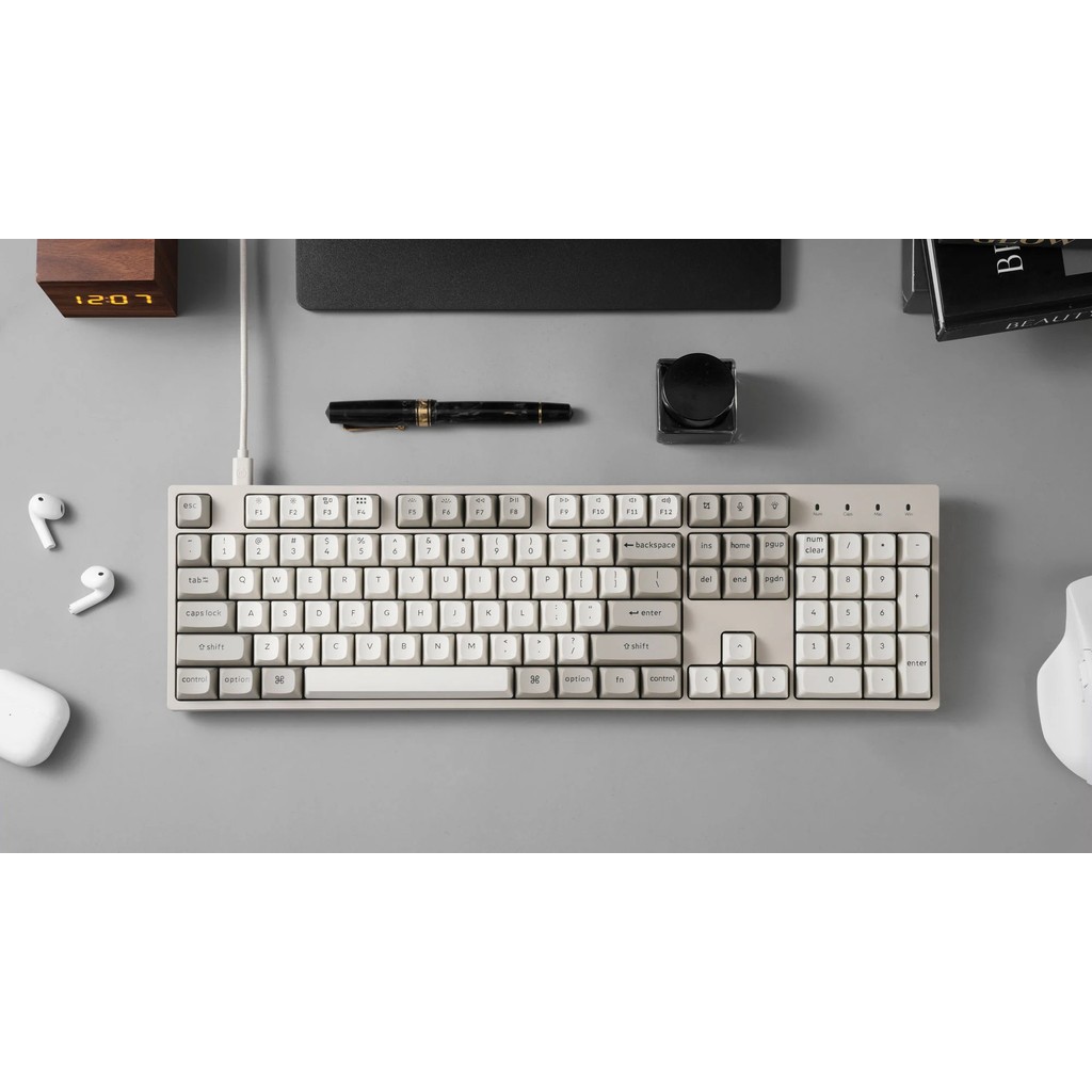 Keychron C2 Pro 8K QMK Wired Custom Mechanical Keyboard Fully Assembled Double-Shot PBT Keycaps Full