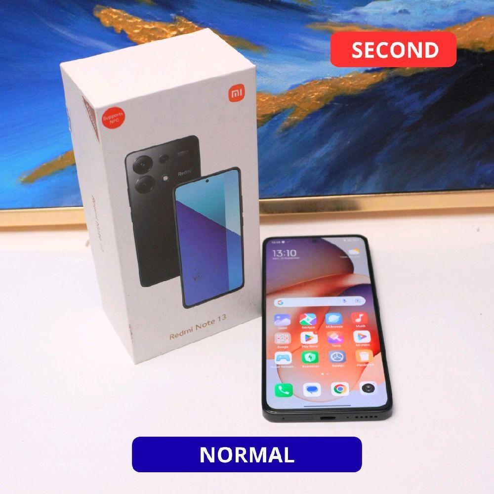 XIAOMI REDMI NOTE 13 8/256 GB (5G) HP SECOND ORIGINAL SINAR MUTIARA CELL