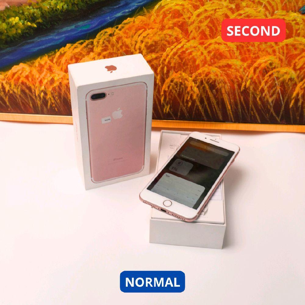 IPHONE 7 PLUS 128 GB HP SECOND ORIGINAL SINAR MUTIARA CELL