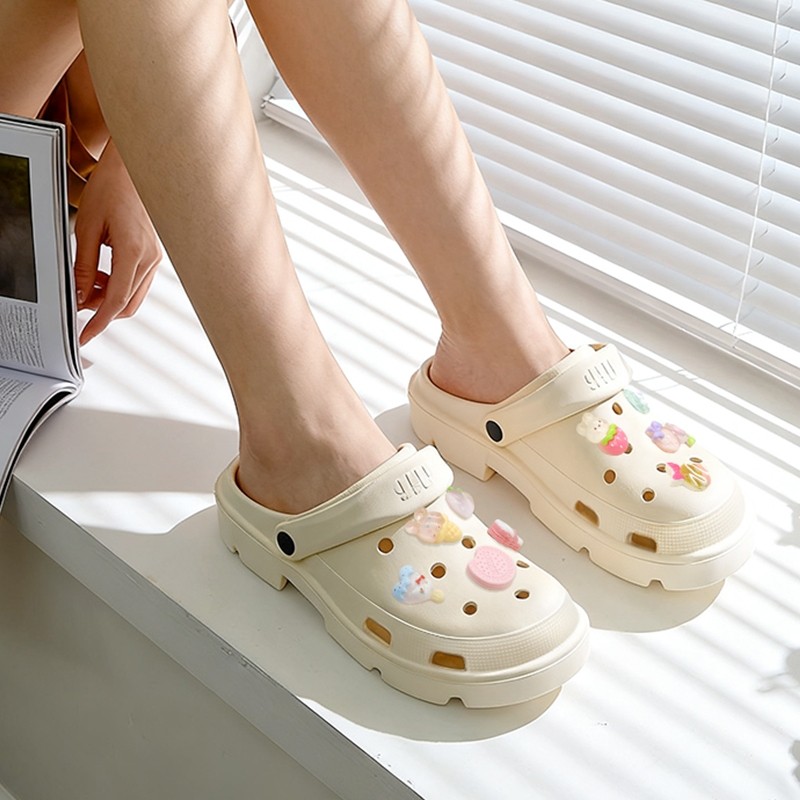 Sandal Bakpao Wanita Slip On| Sandal Baim Slip On Anti Air