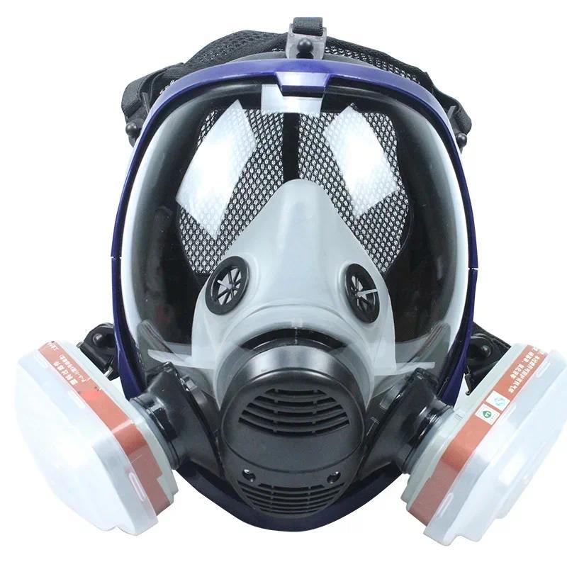 Gas Mask 68006001 Gas Mask Acid Dust Mask Gas Mask Paint Pesticide Spray Silicone Filter Laboratory 