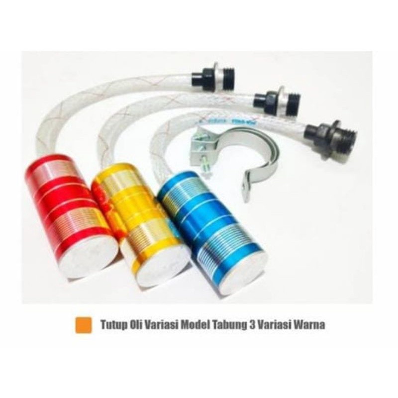 tutup tabung oli universal tutup oli variasi tutup oli warna tutup oli cnc tutup oli modif tutup oli