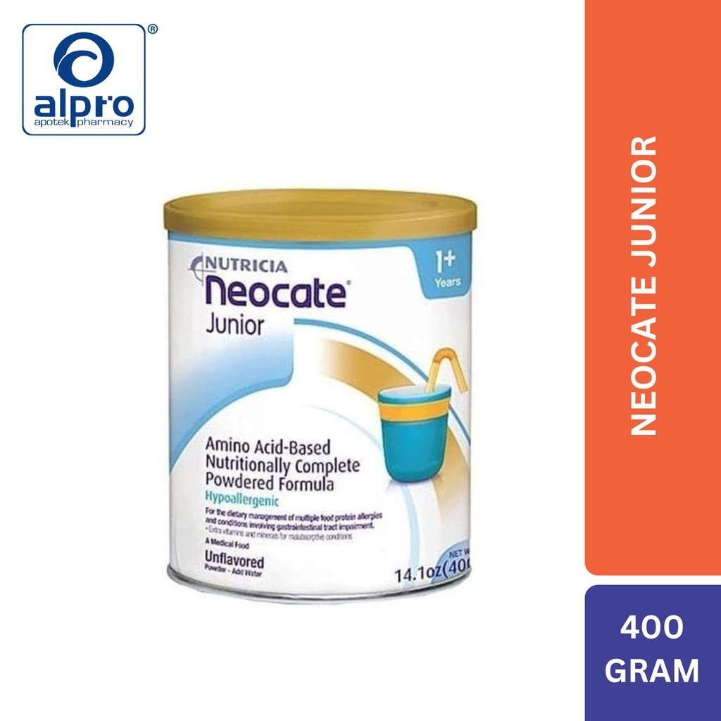 Neocate Junior Susu Alergi Susu Sapi1-12 Tahun 400Gr