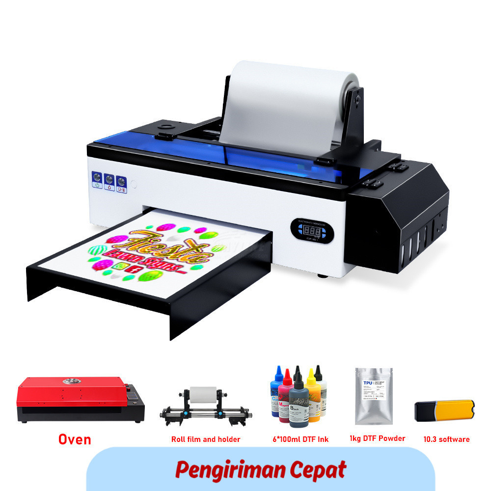 PCP Desktop DTF Printer Direct to Film Printer L1800 A3 A4 DTF Printer for Fabric T Shirt Leather