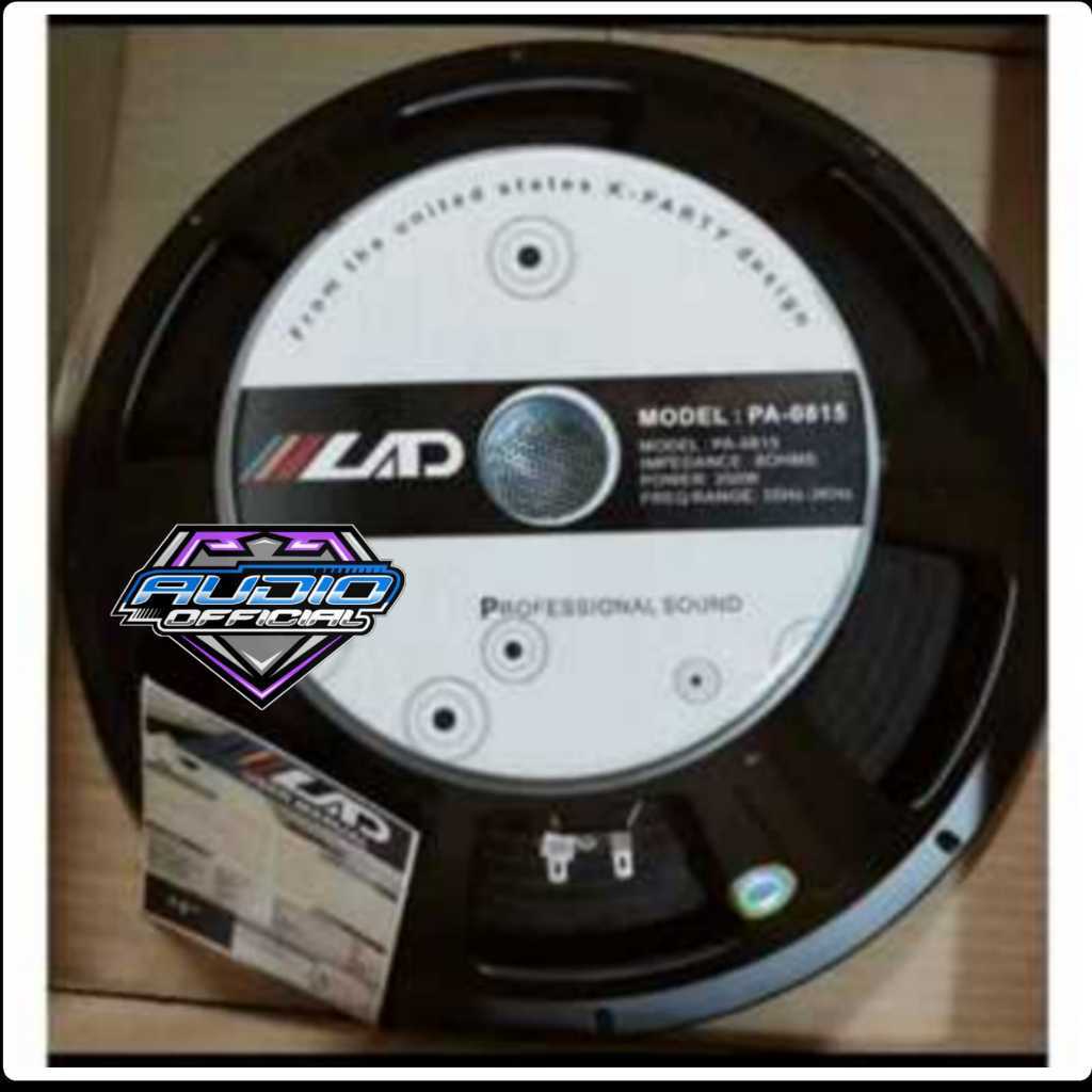 Speaker 15inch / Spiker 15in 15'' LAD Professional Sound Model PA-0815 350W