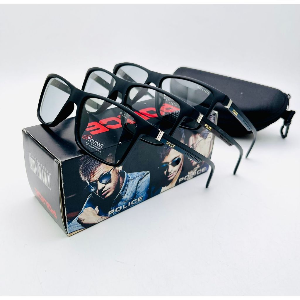 Kacamata Pria & Wanita New POLICE 18102 PHOTOCROMIC polarized+UV 400